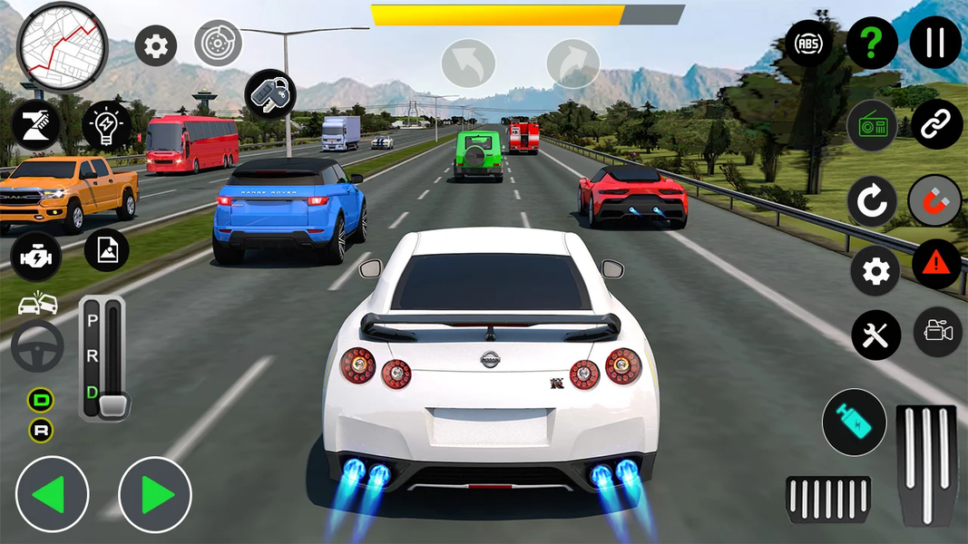 Car Racing 3D Road Racing Game - Gameplay image of android game