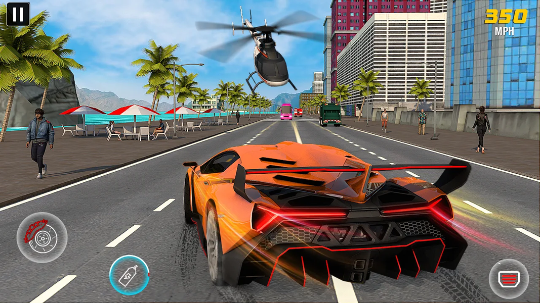 Car Racing 3D Road Racing Game - Gameplay image of android game