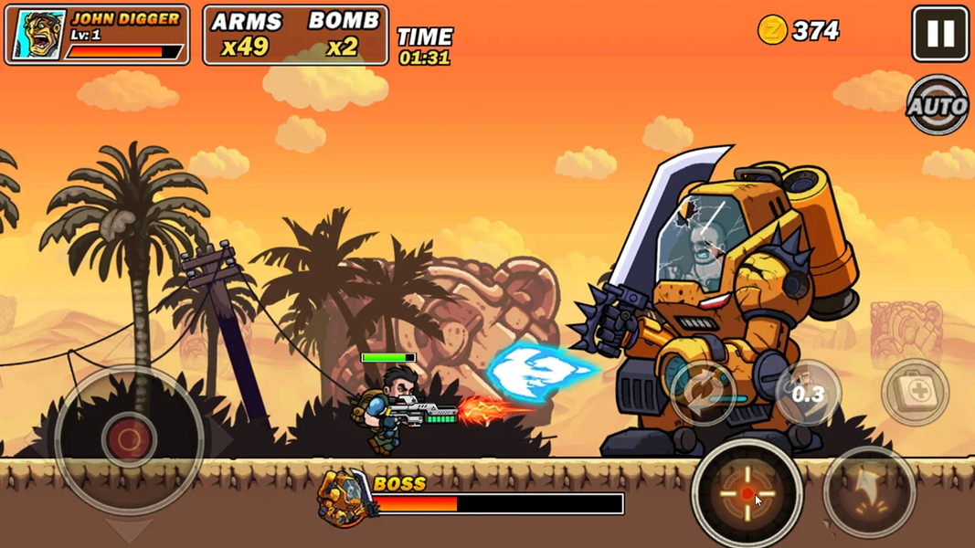 Metal Ranger War Shooting Game - عکس برنامه موبایلی اندروید