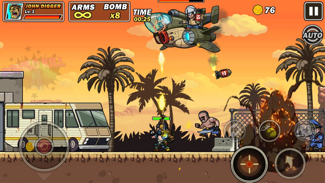 Metal Ranger War Shooting Game - عکس برنامه موبایلی اندروید