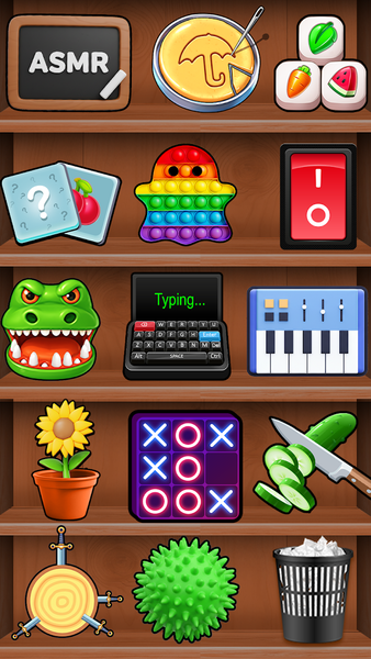Mini Games and Antistress Toys - عکس بازی موبایلی اندروید