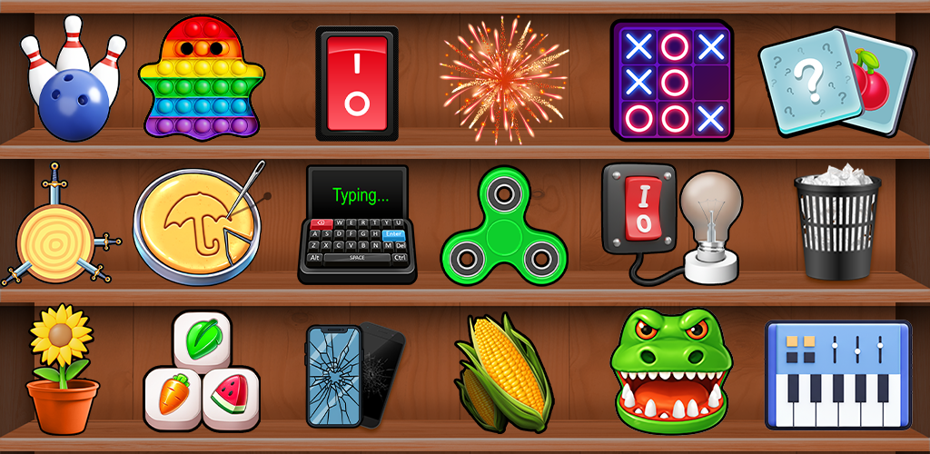 Mini Games and Antistress Toys - عکس بازی موبایلی اندروید