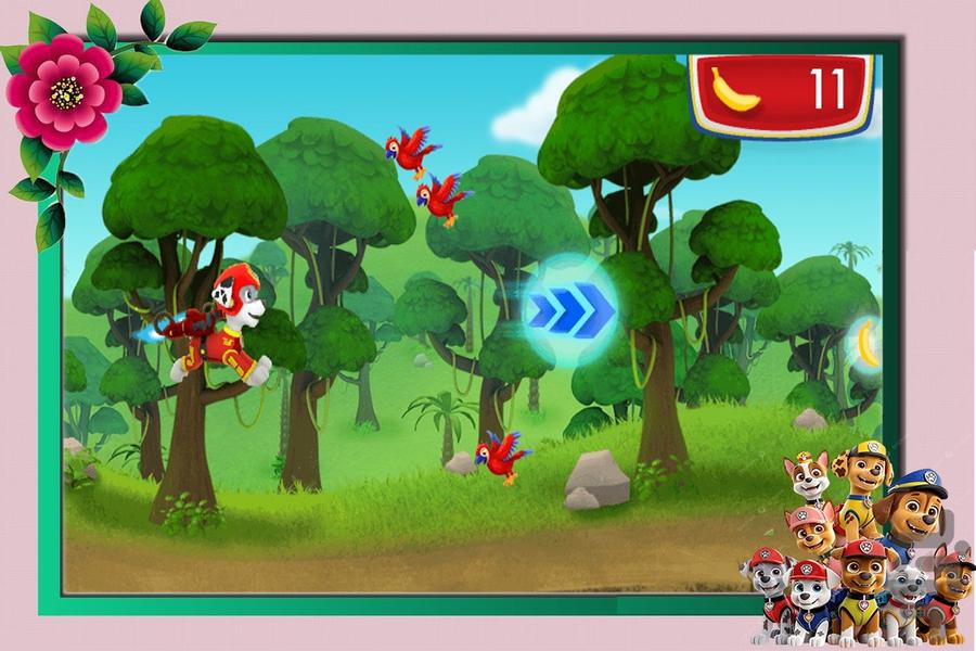 بازی سگهای نگهبان : قهرمانان آسمان - Gameplay image of android game