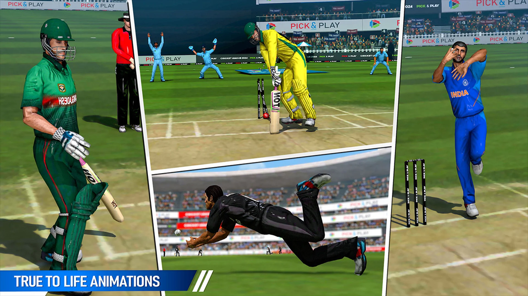 Cricket Game: Bat Ball Game 3D - Gameplay image of android game