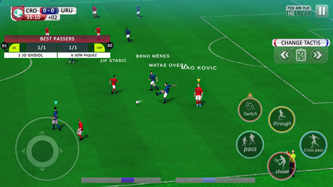 Real Soccer Football Game ۳D - عکس بازی موبایلی اندروید