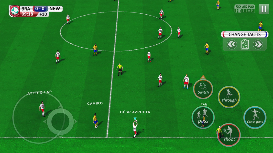 Real Soccer Football Game ۳D - عکس بازی موبایلی اندروید