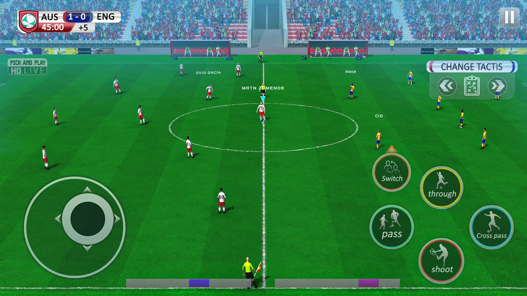 Real Soccer Football Game 3D - عکس بازی موبایلی اندروید