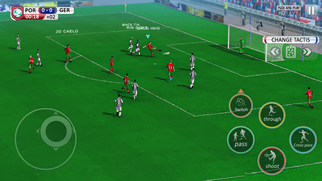 Real Soccer Football Game ۳D - عکس بازی موبایلی اندروید