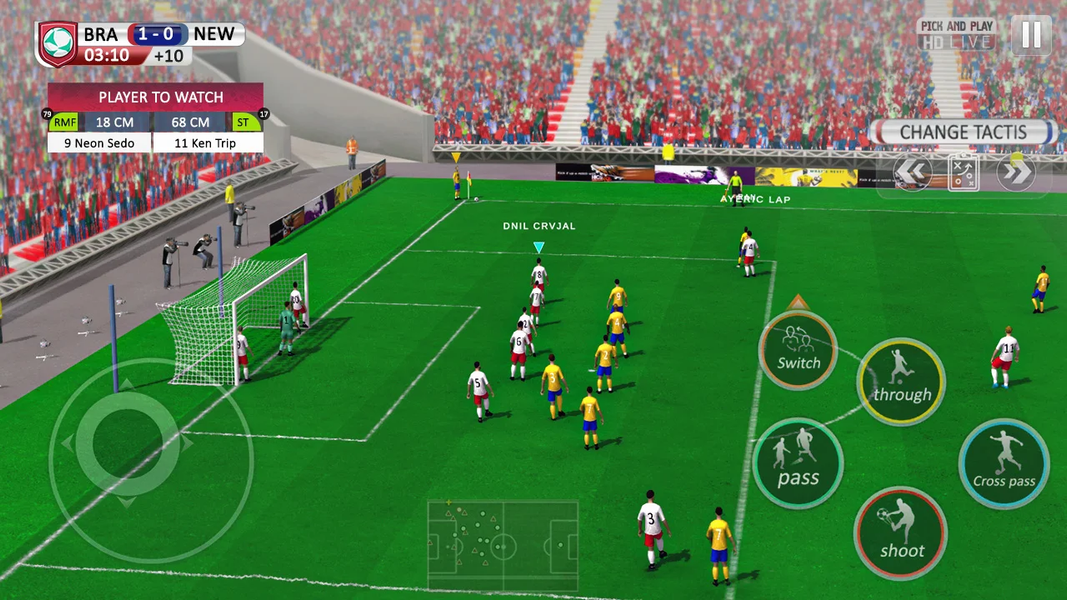 Real Soccer Football Game ۳D - عکس بازی موبایلی اندروید