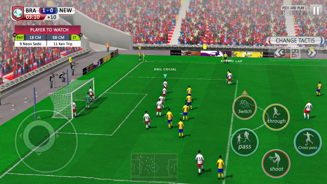 Real Soccer Football Game ۳D - عکس بازی موبایلی اندروید