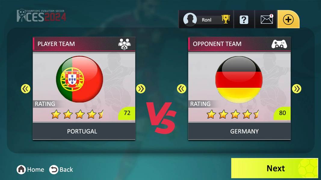 Real Soccer Football Game ۳D - عکس بازی موبایلی اندروید