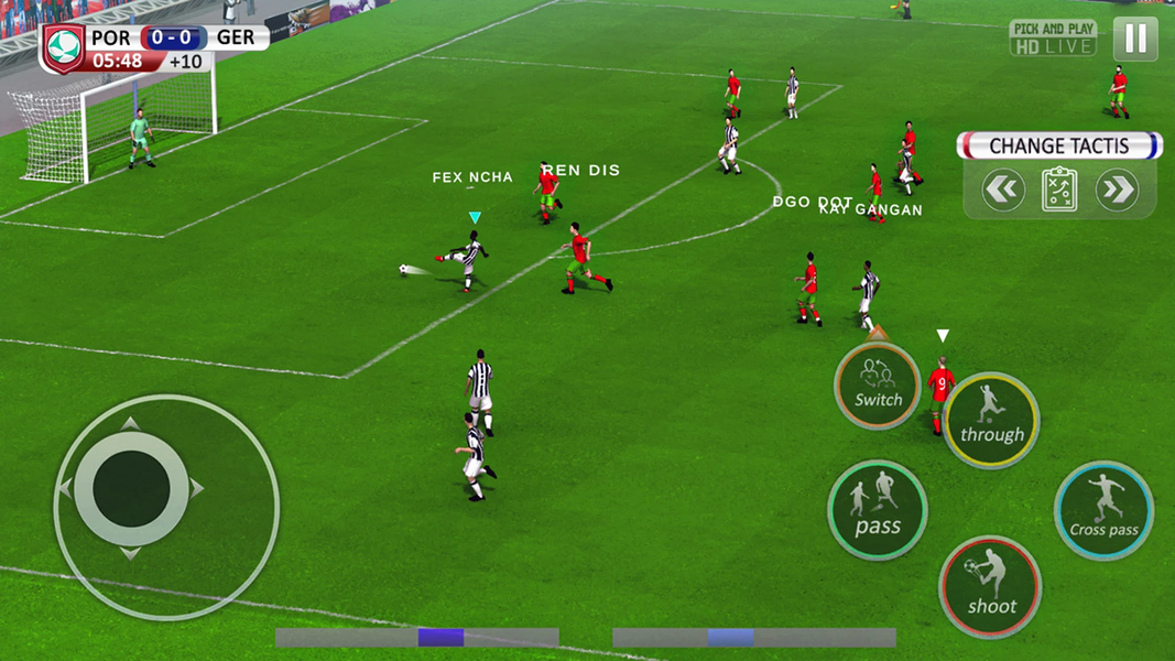 Real Soccer Football Game ۳D - عکس بازی موبایلی اندروید