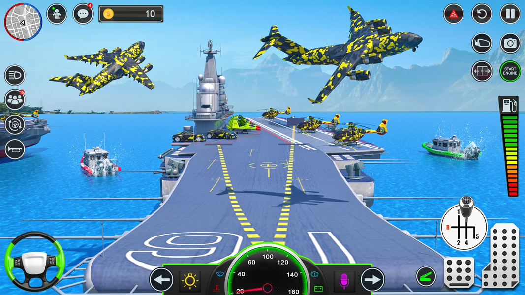 Army Vehicle Driving Games ۳D - عکس بازی موبایلی اندروید