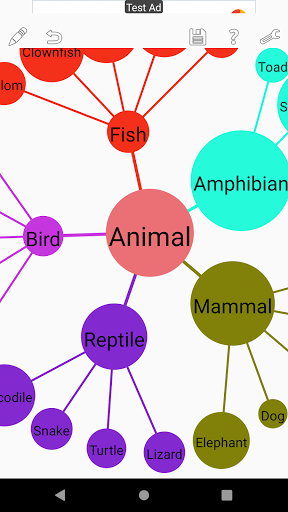 Mind Map 1 - Image screenshot of android app