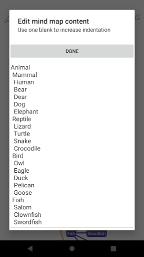 Mind Map 4 - Image screenshot of android app