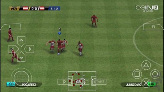 بازی فوتبال pes2015 - عکس بازی موبایلی اندروید