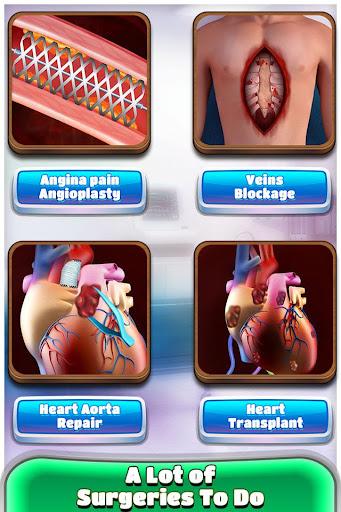 Open heart surgery operate now - Gameplay image of android game