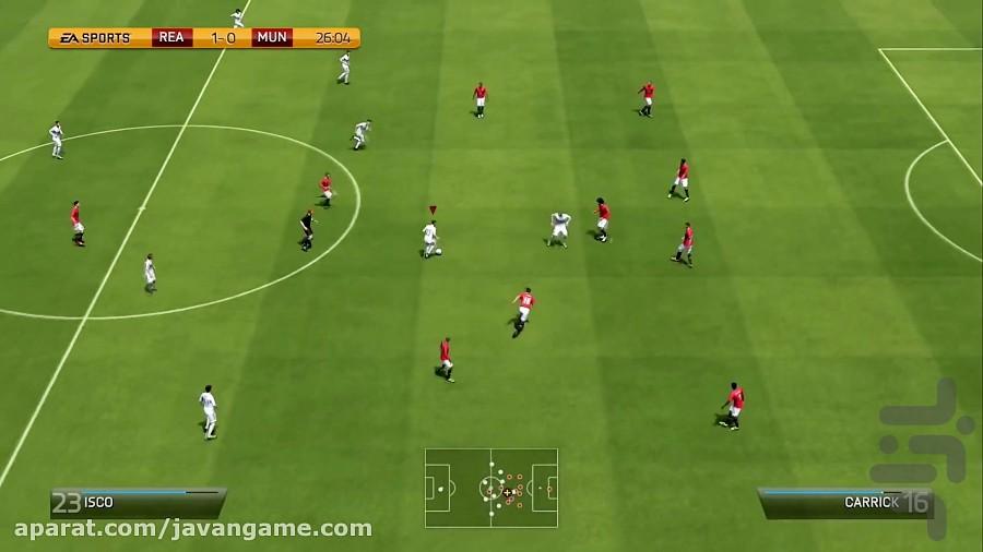 فوتبال فیفا 2014 اچ دی - Gameplay image of android game