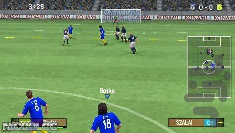 فوتبال pes 2009 - Gameplay image of android game