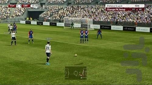 فوتبال pes2013 اچ دی - عکس بازی موبایلی اندروید