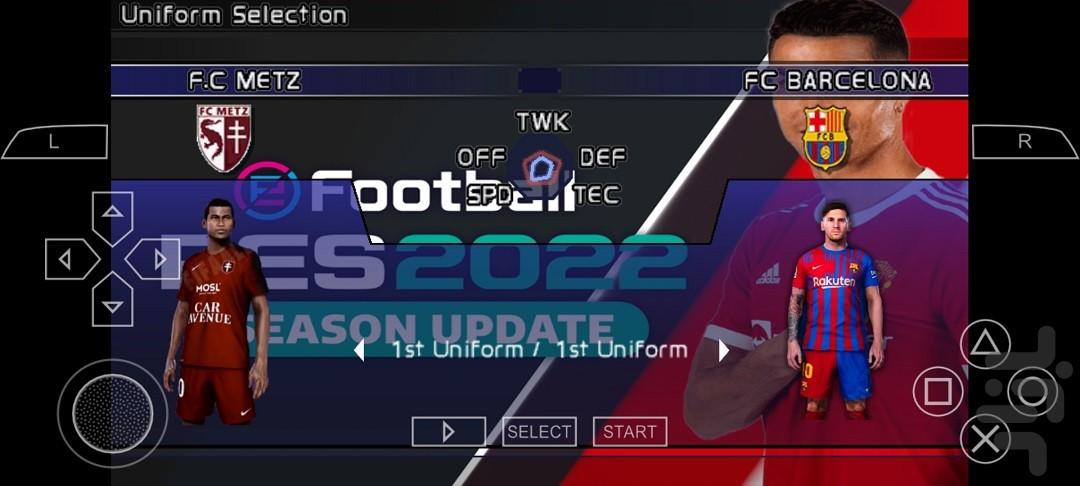 فوتبال Pes 2020(اپدیت 2023) - Gameplay image of android game
