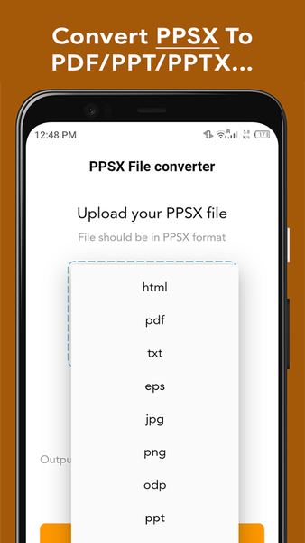 PPSX File Viewer - PPSX TO PDF - Image screenshot of android app