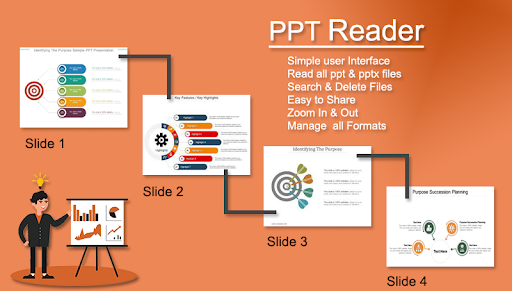 PPTX File Opener & PPT Reader - عکس برنامه موبایلی اندروید