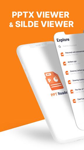 PPT Reader - PPTX File Viewer - عکس برنامه موبایلی اندروید