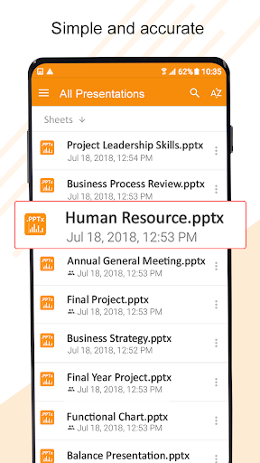 PPTX Viewer: PPT Slides Viewer - Image screenshot of android app