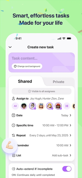 DuoDo:Shared ToDo List&Tracker - عکس برنامه موبایلی اندروید