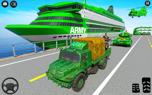 Army Vehicle Transporter Truck - عکس برنامه موبایلی اندروید