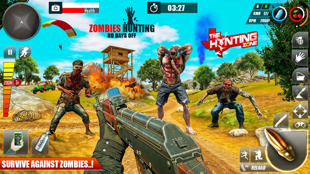 Dinosaur Shooting: Animal Hunt - عکس بازی موبایلی اندروید