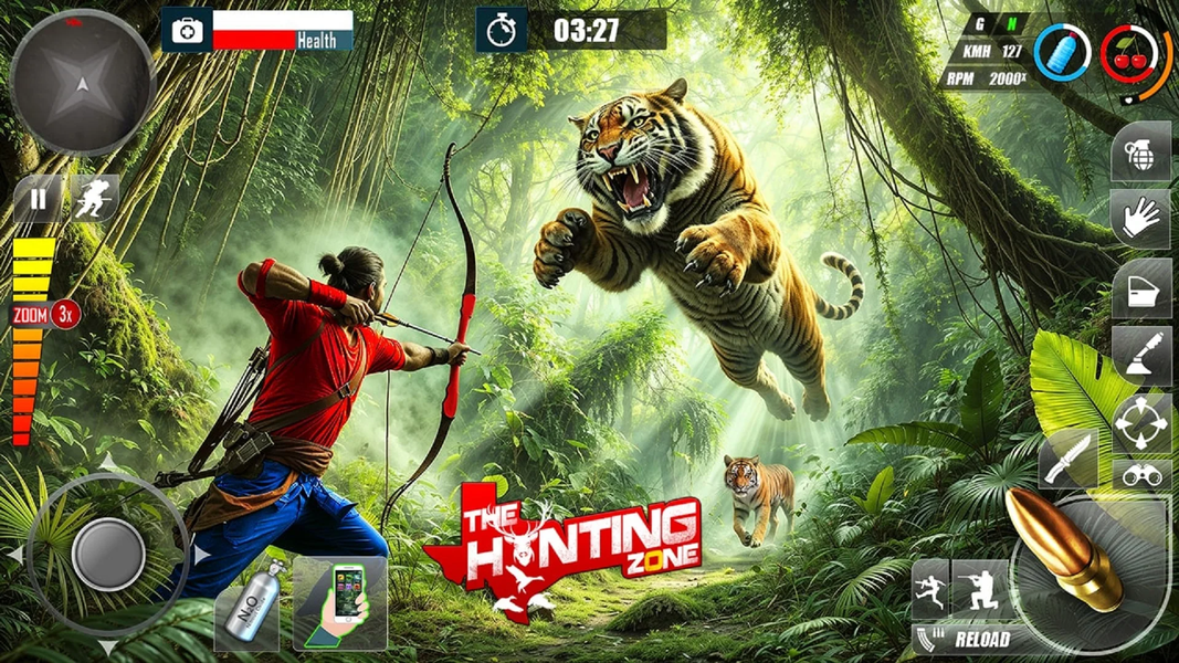 Dinosaur Shooting: Animal Hunt - عکس بازی موبایلی اندروید