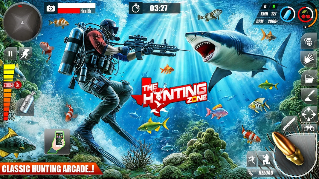 Dinosaur Shooting: Animal Hunt - عکس بازی موبایلی اندروید