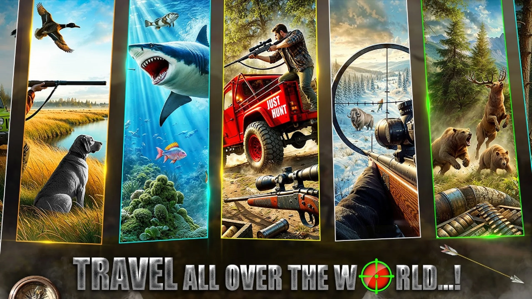 Dinosaur Shooting: Animal Hunt - عکس بازی موبایلی اندروید