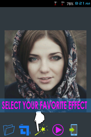 Gif Effect Display Picture - Image screenshot of android app