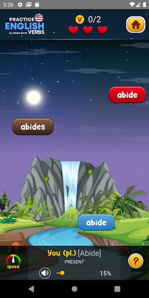 Learn English Verbs Game - Gameplay image of android game