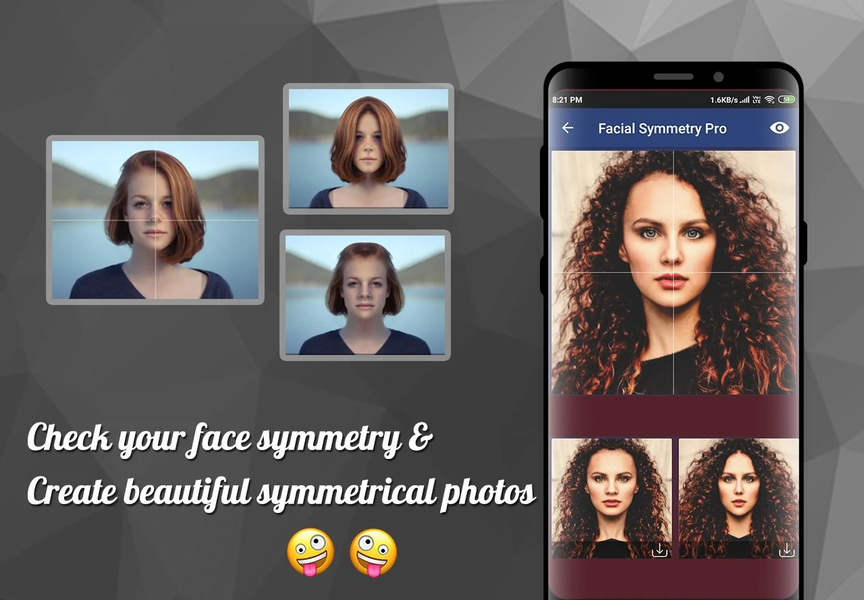 Facial Symmetry Pro - عکس برنامه موبایلی اندروید