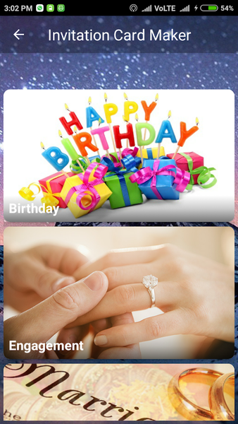 Invitation Card Maker - Image screenshot of android app