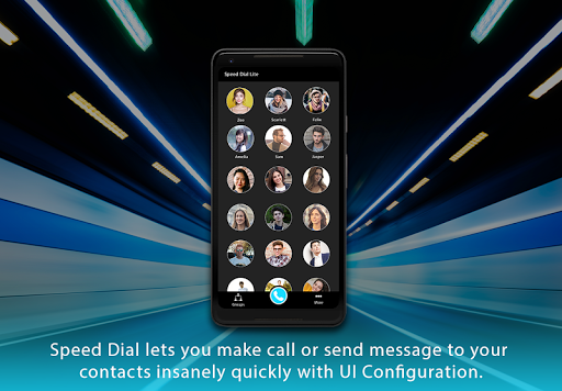 Speed Dial Lite - Image screenshot of android app