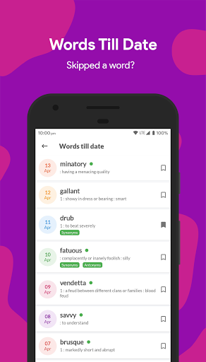 Daily Word - Word Of The Day - عکس برنامه موبایلی اندروید