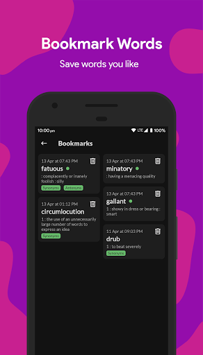 Daily Word - Word Of The Day - عکس برنامه موبایلی اندروید