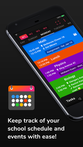 School Timetable - Class, Univ - Image screenshot of android app