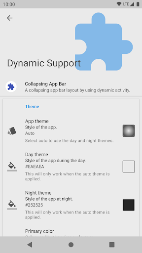 Dynamic Support | Library Demo - عکس برنامه موبایلی اندروید