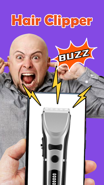 Prank Sound: Hairclipper, fart - Image screenshot of android app