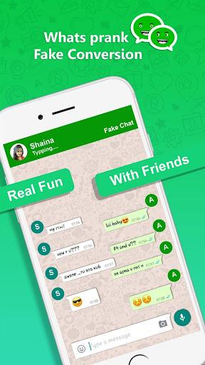 Prank chat - real whats chat - Image screenshot of android app