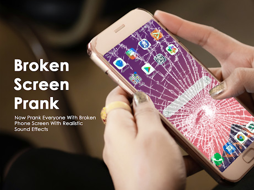 Broken Screen Prank - عکس برنامه موبایلی اندروید