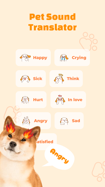 Prank Pet: Translator & Sounds - عکس برنامه موبایلی اندروید