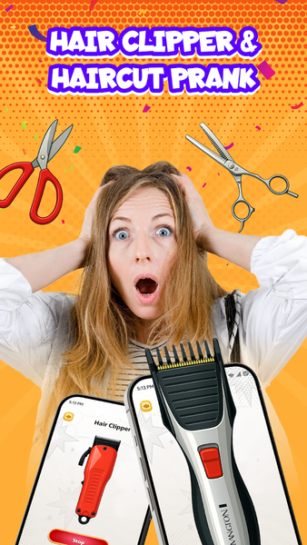 Haircut Sound Prank App - Image screenshot of android app