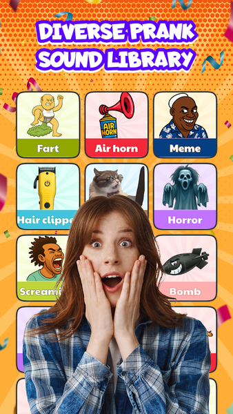 Haircut Sound Prank App - Image screenshot of android app